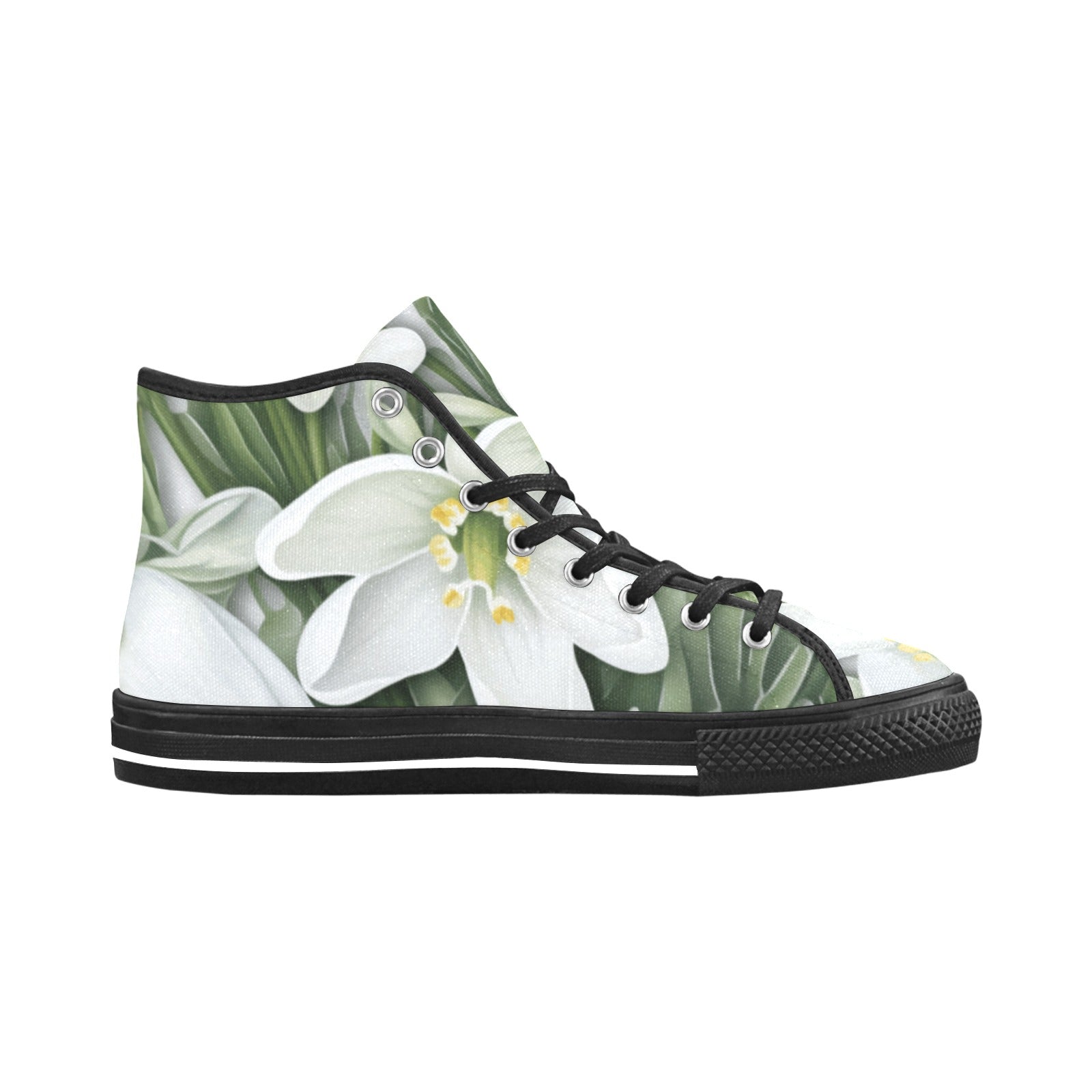 Cranberry Lake Designs Vancouver High Top Canvas Sneakers - Cranberry Lake Design Co.  #