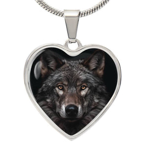 Mystical Wolf Charm Necklace - Gift for the Wild at Heart