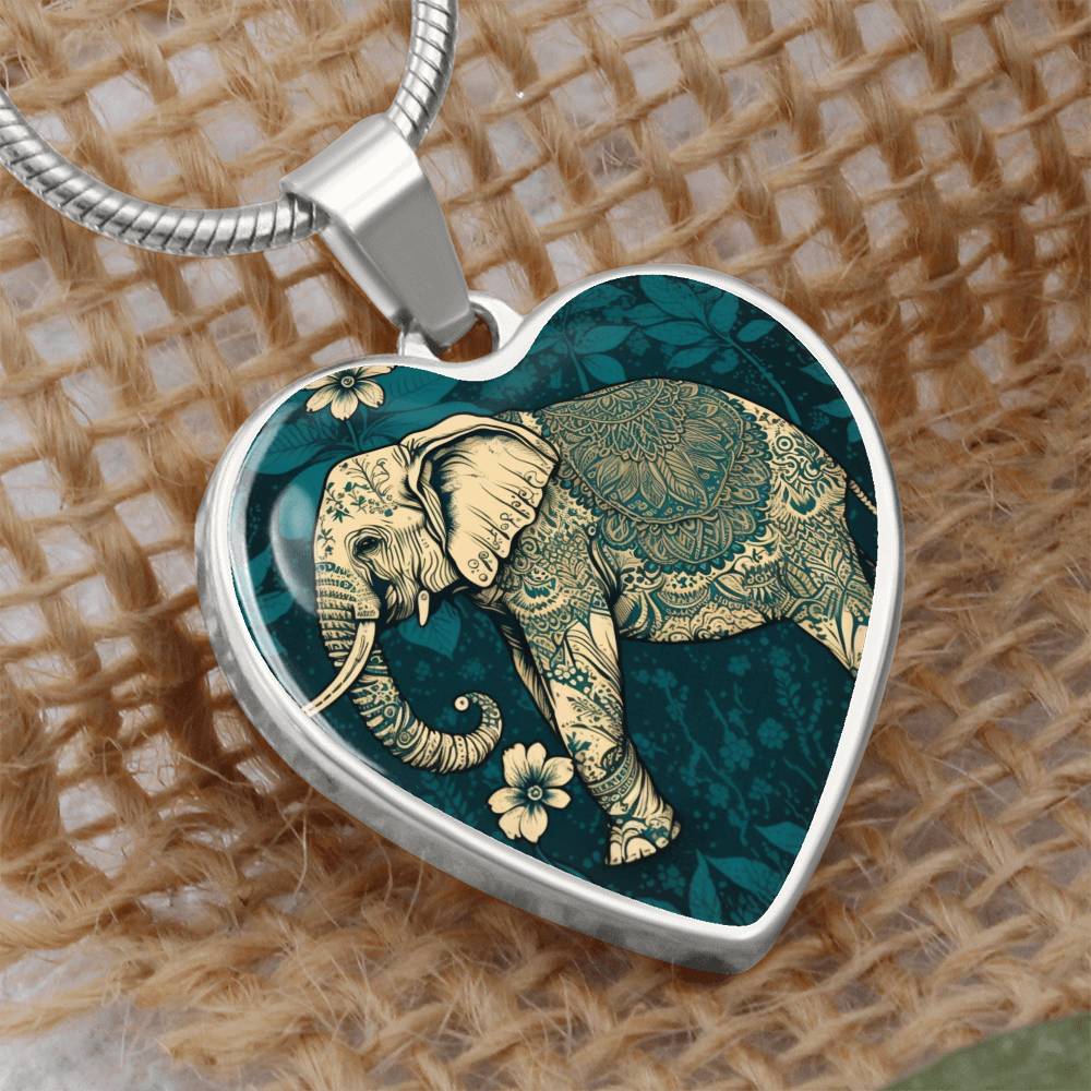 Elephant Necklace - Cranberry Lake Design Co.  #