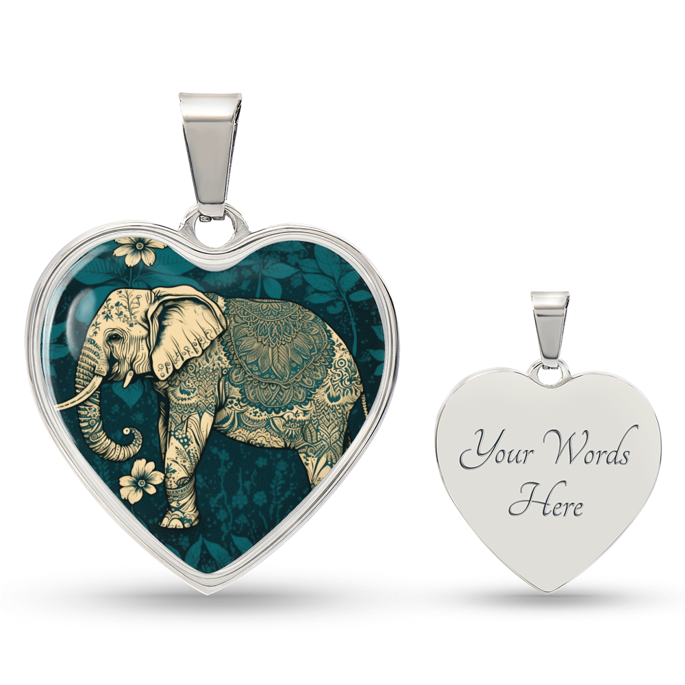 Elephant Necklace - Cranberry Lake Design Co.  #