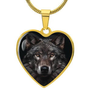 Mystical Wolf Charm Necklace - Gift for the Wild at Heart