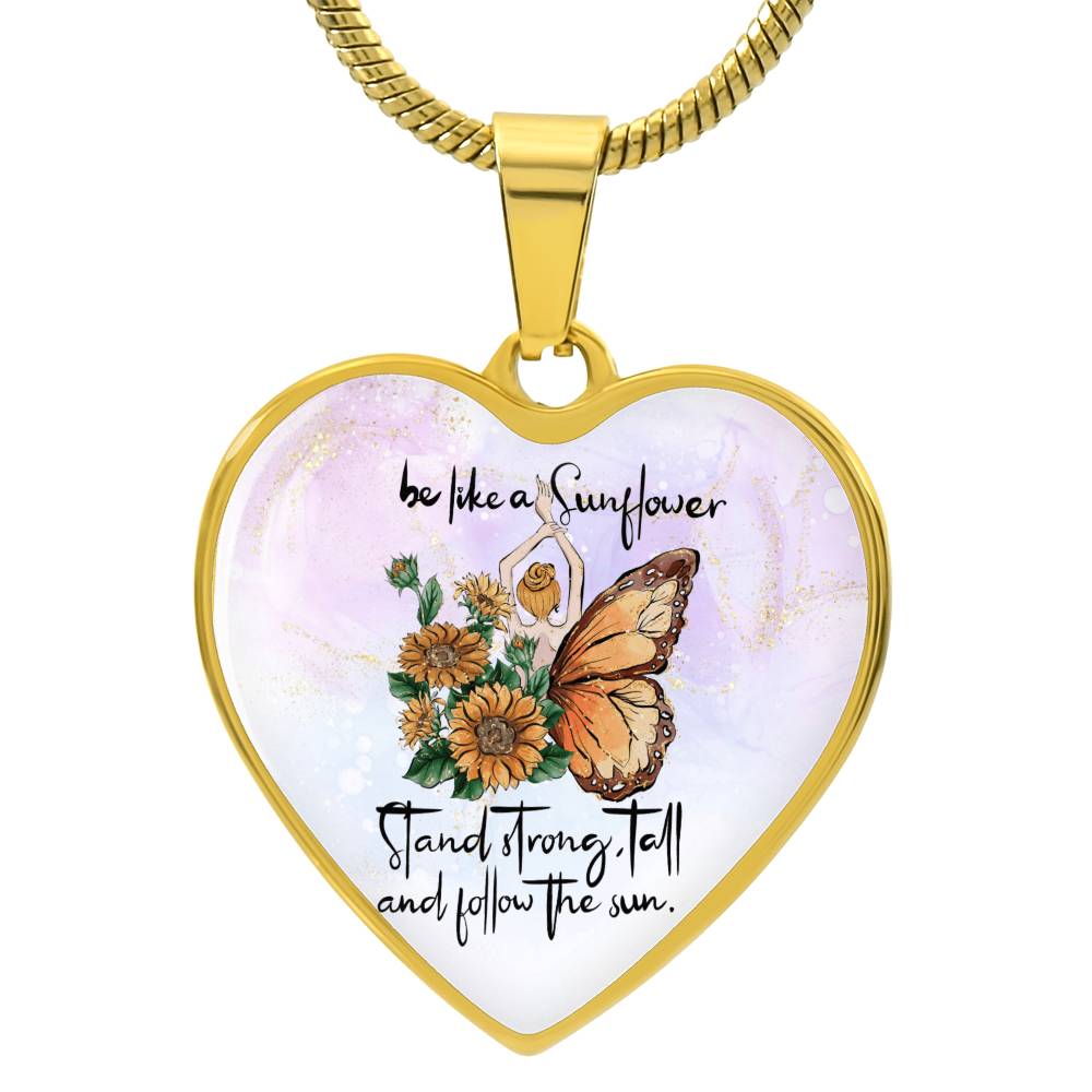 Sunflower Goddess Necklace: Embrace Your Inner Strength and Radiance