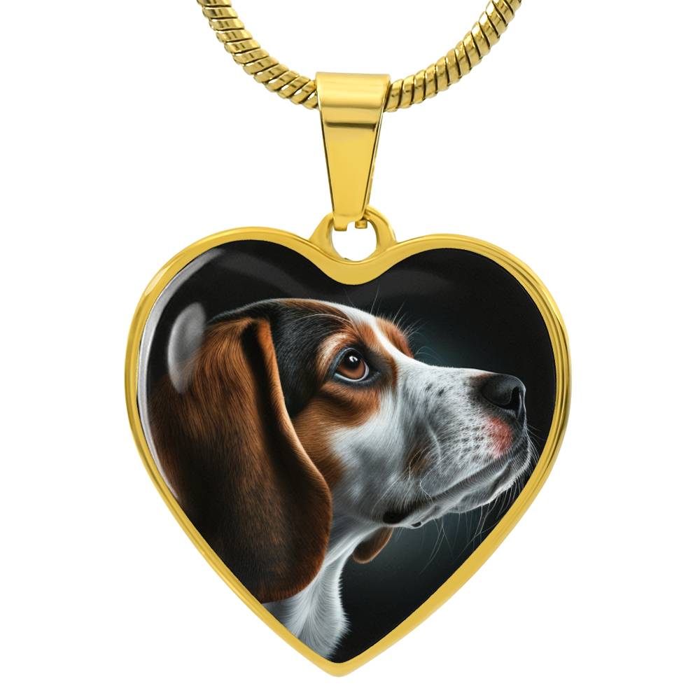 Title: Beagle Necklace, Dog Mom Gift, Personalized Pet Memorial Jewelry, Custom Dog Portrait Necklace, Beagle Lover Gift, Pet Loss Gift