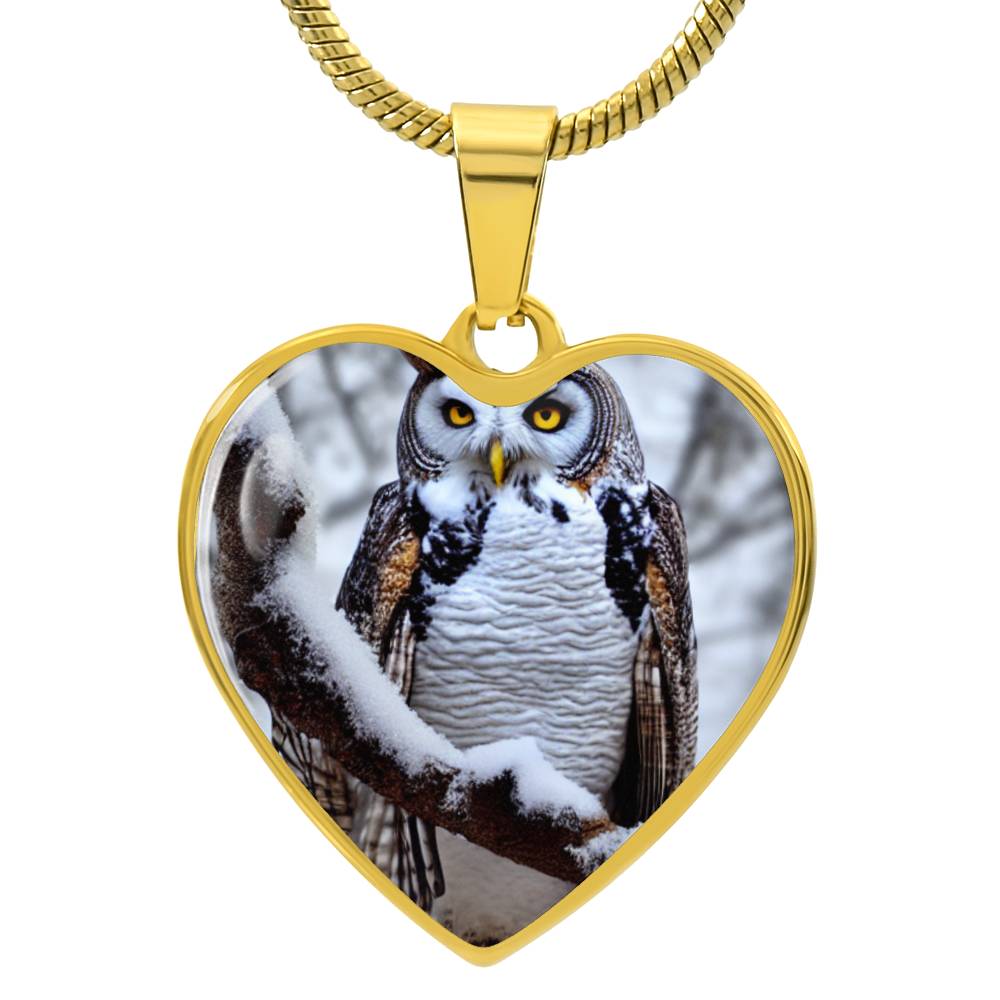 Owl Always Love You Necklace - Owl Pendant - Gift for Owl Lovers - Valentines Day Gift