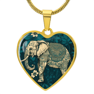 Elephant Necklace - Cranberry Lake Design Co.  #