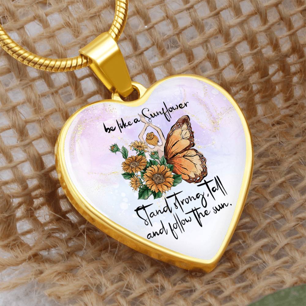 Sunflower Goddess Necklace: Embrace Your Inner Strength and Radiance