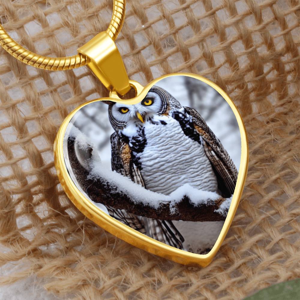 Owl Always Love You Necklace - Owl Pendant - Gift for Owl Lovers - Valentines Day Gift