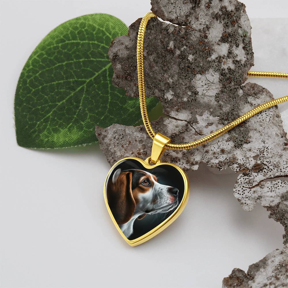 Title: Beagle Necklace, Dog Mom Gift, Personalized Pet Memorial Jewelry, Custom Dog Portrait Necklace, Beagle Lover Gift, Pet Loss Gift