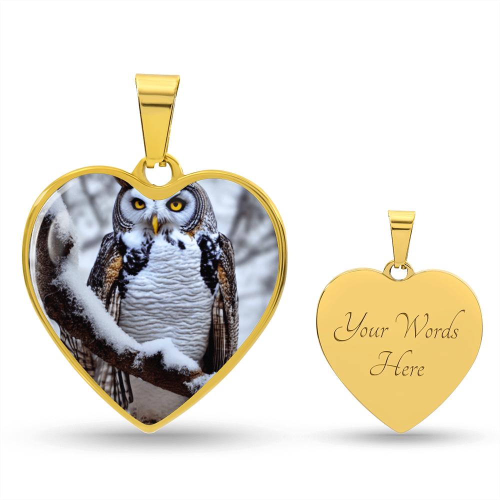 Owl Always Love You Necklace - Owl Pendant - Gift for Owl Lovers - Valentines Day Gift