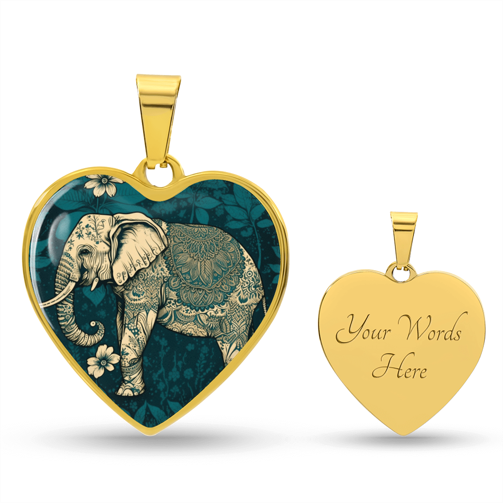 Elephant Necklace - Cranberry Lake Design Co.  #