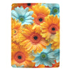 Cheerful Gerbera Daisy Fleece Blanket - Twin Size, Brightens Up Any Room