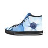 Cranberry Lake Designs Bluebell Floral High Top Canvas Women's Shoes - Cranberry Lake Design Co.  #