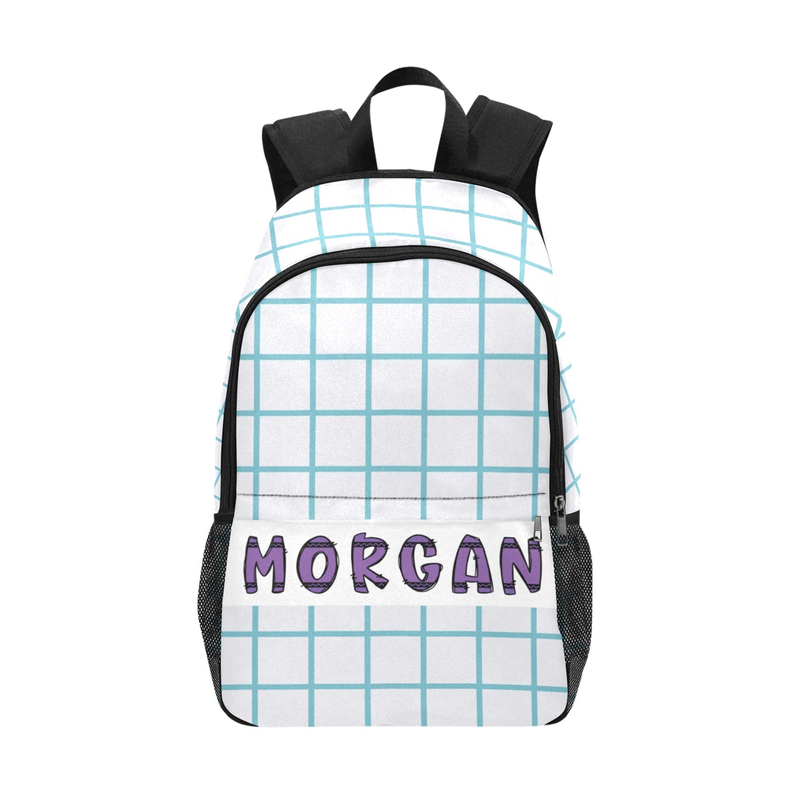 Grid It Out: Personalized Crayon Grid Backpack - Cranberry Lake Design Co.  #