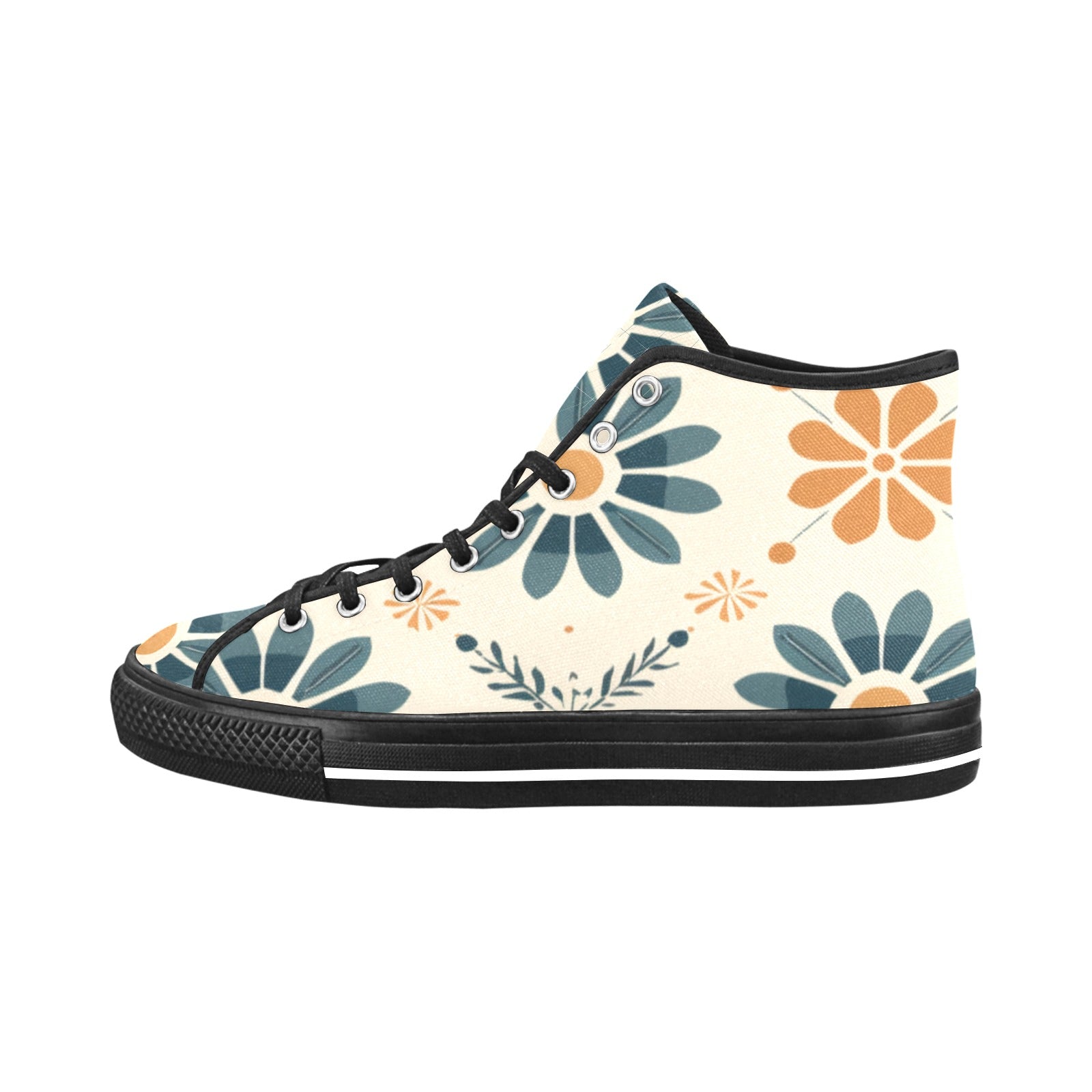 Cranberry Lake Designs Vancouver High Top Canvas Shoes - Cranberry Lake Design Co.  #