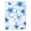 Blue Hydrangea & Floral Throw Blanket - Ultra-Soft 60x80 Cozy Fleece with Elegant Floral Design