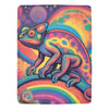 Psychedelic Chameleon Blanket - Vibrant Reptile Throw - Soft Plush - 60x80