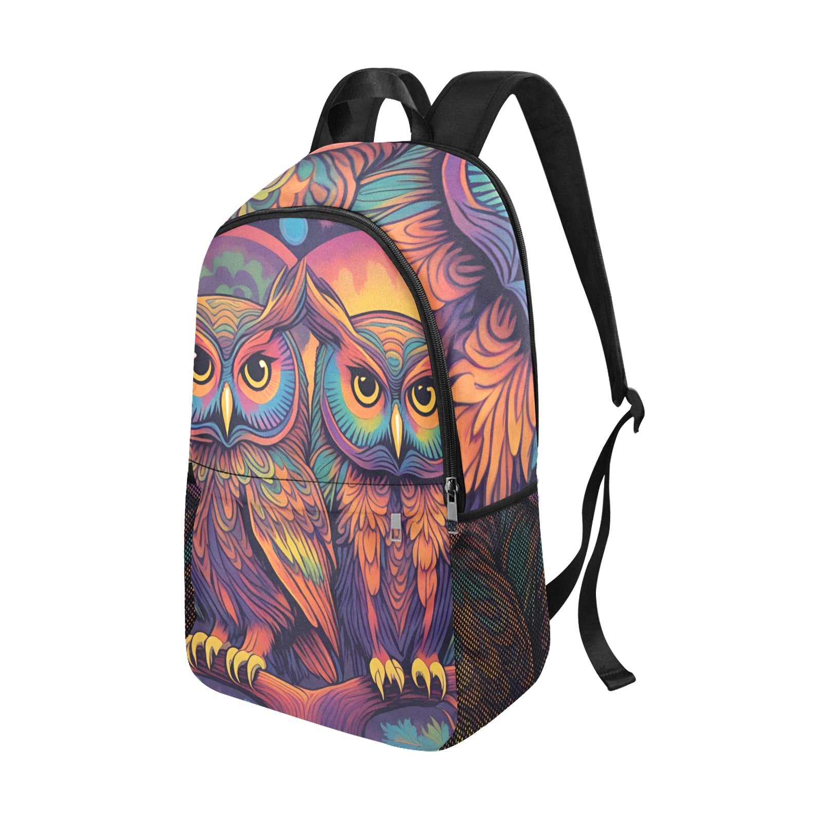 Wise Owl: Hippie Tie-Dye Backpack - Cranberry Lake Design Co.  #