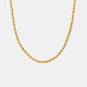 18K Gold-Plated Copper Necklace