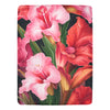 Exotic Amaryllis Fleece Blanket - Twin Size, Adds a Touch of the Tropics