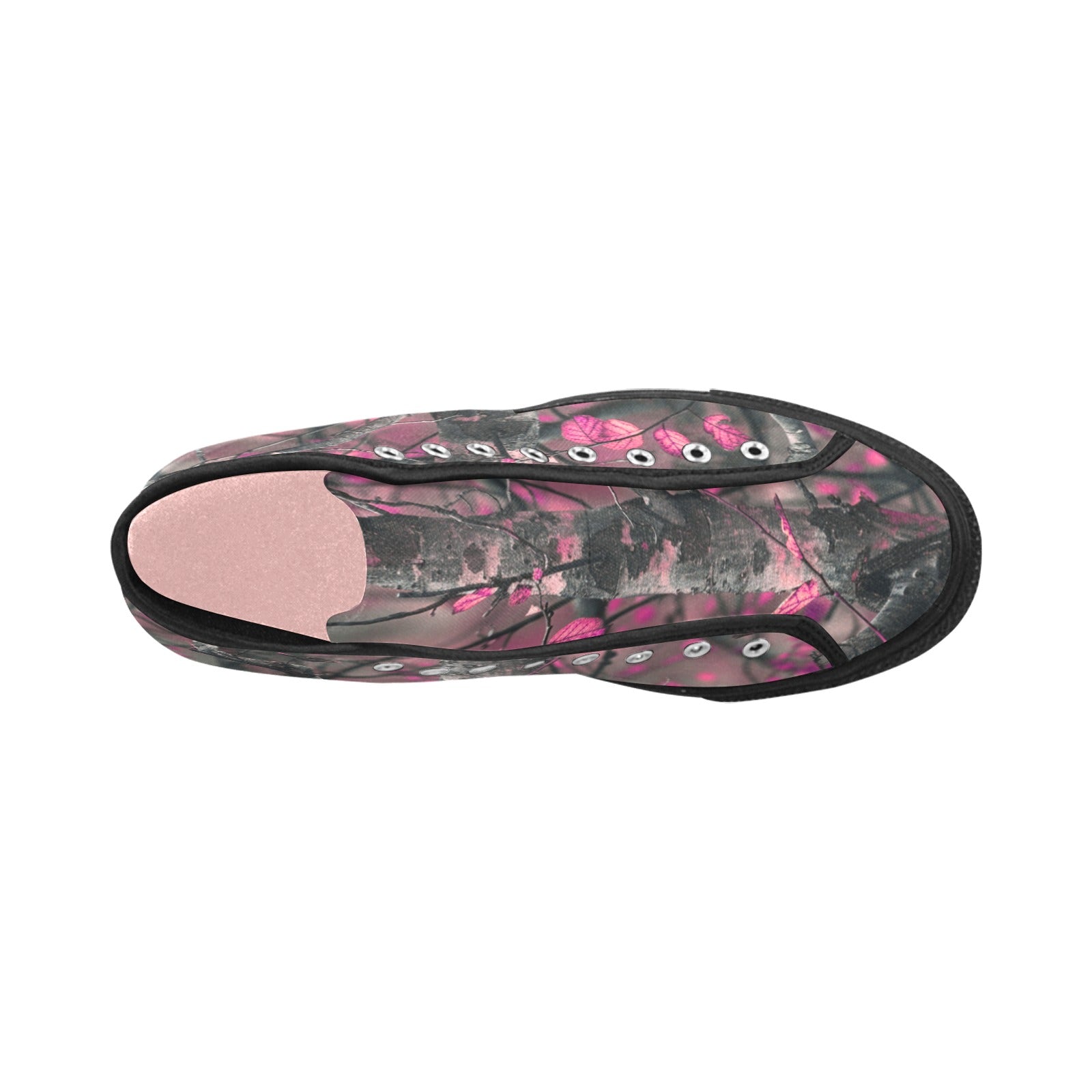 Cranberry Lake Designs Vancouver High Top Canvas Shoes in Pink Camo - Cranberry Lake Design Co.  #