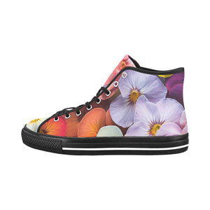 Cranberry Lake Designs Vancouver High Top Canvas Sneakers for Women - Cranberry Lake Design Co.  #