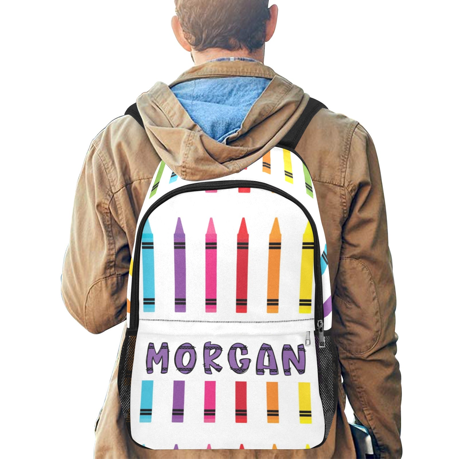 Color Your World: Personalized Crayon Backpack - Cranberry Lake Design Co.  #