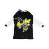 Harrison Hornets Plush Blanket Hoodie - Cranberry Lake Design Co.  #