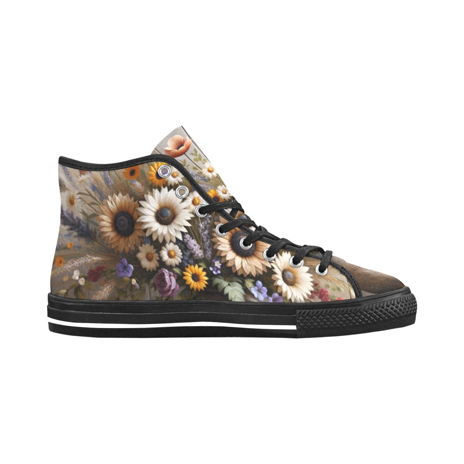 Cranberry Lake Designs Vancouver High Top Canvas Shoes - Cranberry Lake Design Co.  #