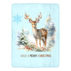 Cranberry Lake Designs Merry Christmas Dear Ultra-Soft Micro Fleece Blanket