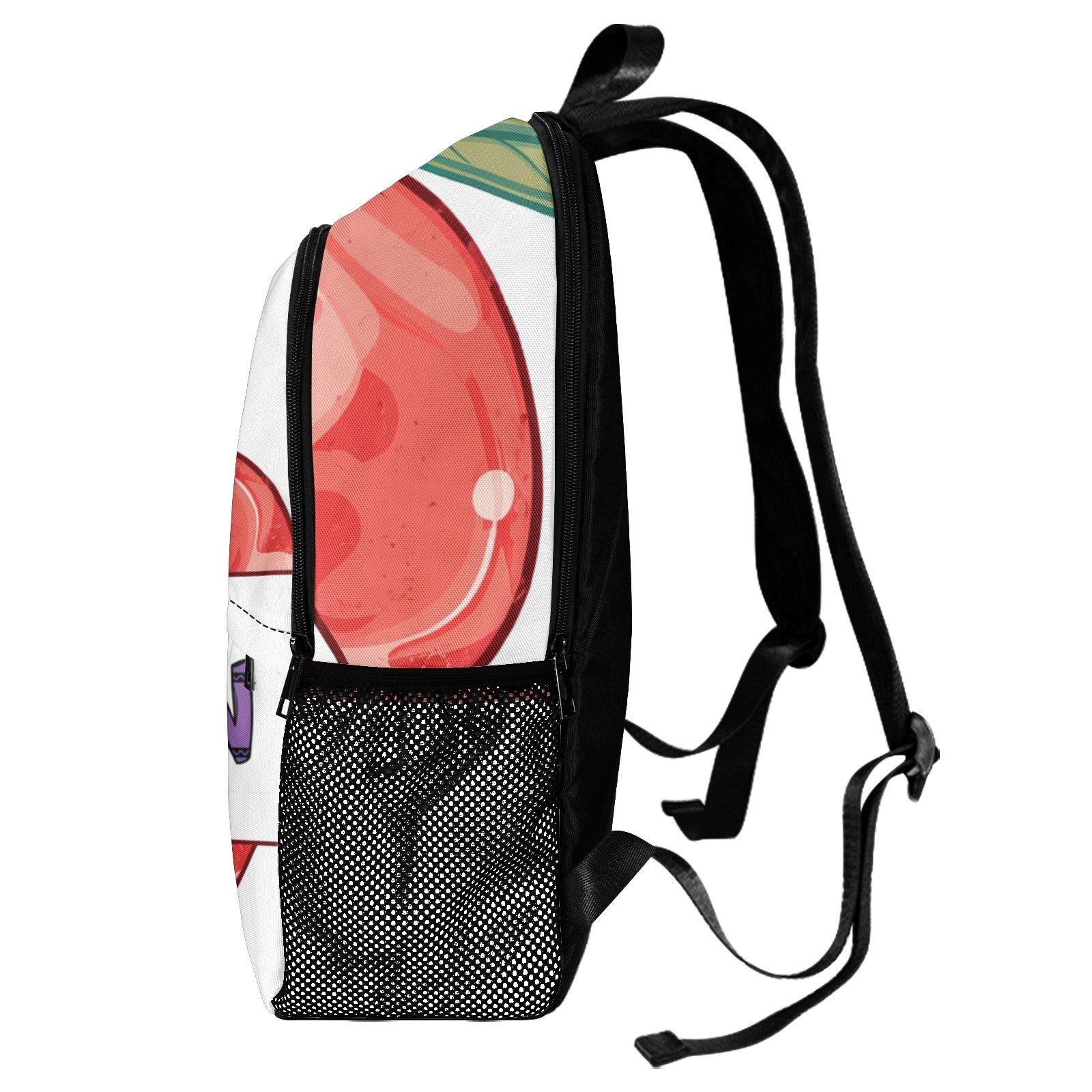 Personalized Apple Backpack with Custom Crayon Name - Cranberry Lake Design Co.  #