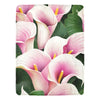 Pink Calla Lilly Cranberry Lake Designs Ultra-Soft Micro Fleece Blanket 60" x 80"