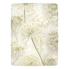 Cozy & Elegant White Wildflower Throw Blanket - Perfect for Twin Beds