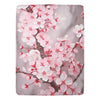 Japanese Cherry Blossom Ultra-Soft Micro Fleece Blanket 60" x 80"