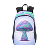 Cosmic Blue Psychedelic Mushroom Backpack - Cranberry Lake Design Co.  #